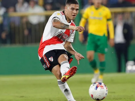 Juanfer Quintero recae y no va con River ante Colo Colo