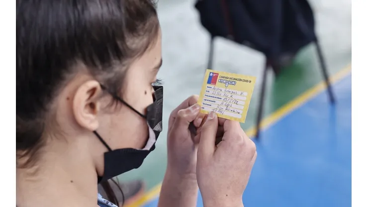 Operativo de vacunación en niños de 6 a 11 años.