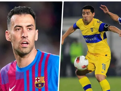 Riquelme analiza las nuevas funciones en el fútbol y elogia Busquets