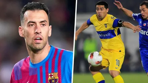 Riquelme asegura que el español Busquets cambió el fútbol con su juego.