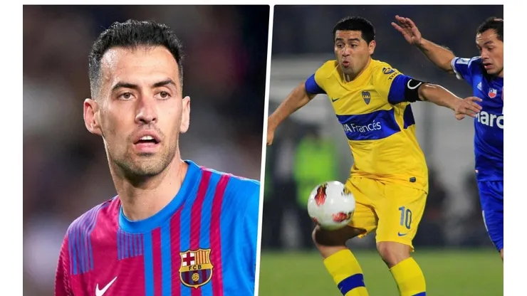Riquelme asegura que el español Busquets cambió el fútbol con su juego.