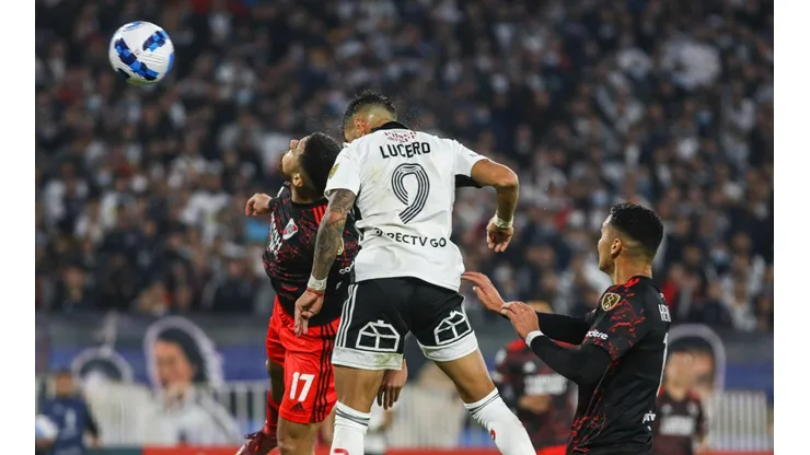 Lucero ya le marcó un gol a River en Santiago