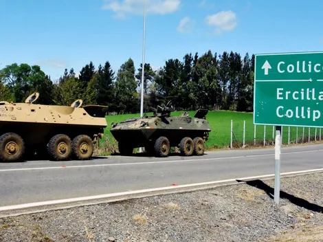 Gobierno estudia dos opciones para utilizar a las FF.AA. en el sur