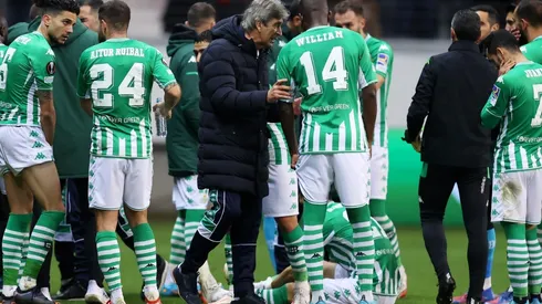 Manuel Pellegrini destacó lo hecho por el plantel del Betis en esta temporada