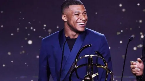 Mbappé recibió el premio al mejor jugador de la Ligue 1