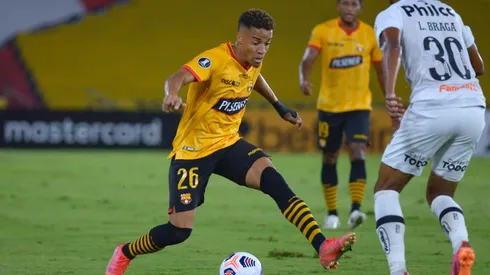 Byron Castillo fue titular en el duelo ante Cuenca