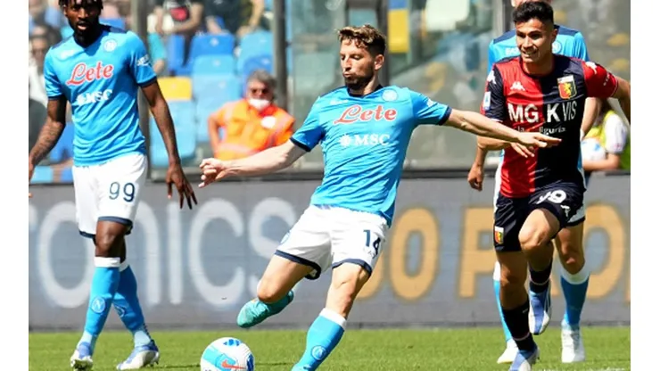 Genoa y Pablo Galdames pierden ante Napoli y quedan a detalles del descenso en Italia.
