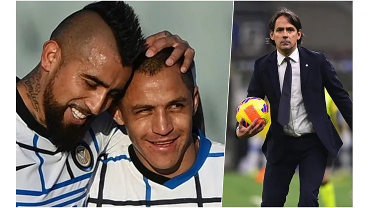 Arturo Vidal y Alexis Sánchez nuevamente quedarán fuera del equipo titular. Simone Inzaghi ha refrendado la confianza en sus jugadores predilectos