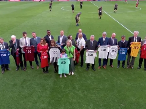¡Gigante! El homenaje a Jorge Robledo en la final de la FA Cup