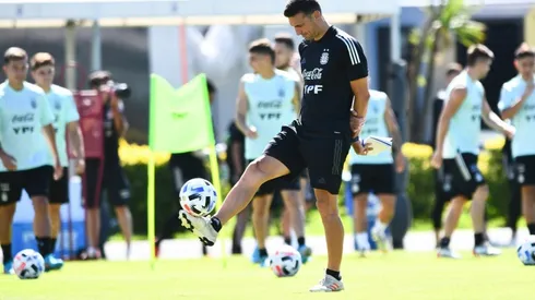 Lionel Scaloni hiz una lista de 35 jugadores para luego hacer corte definitivo.