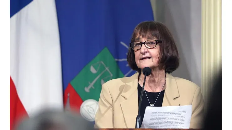 Rosa Devés, rectora electa de la Universidad de Chile