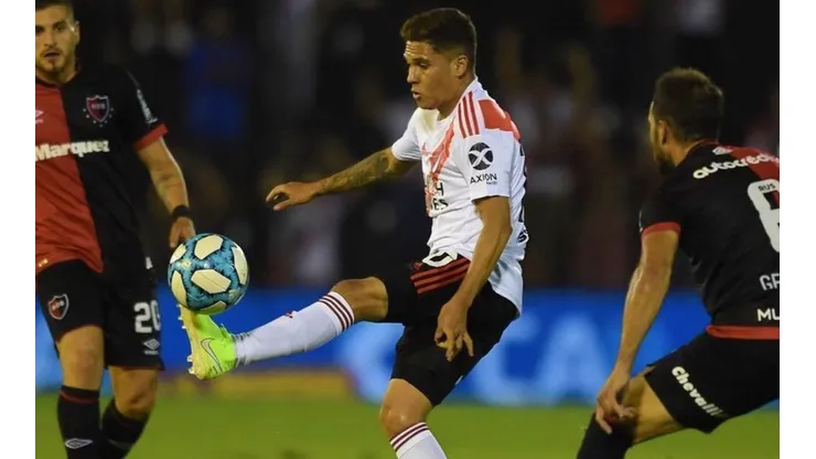 Juanfer Quintero es uno de los faroles del fútbol de River Plate y estará ante Colo Colo este jueves