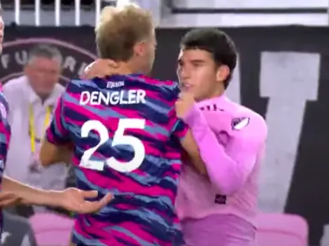 Robbie Robinson se va a los combos con un rival y termina expulsado