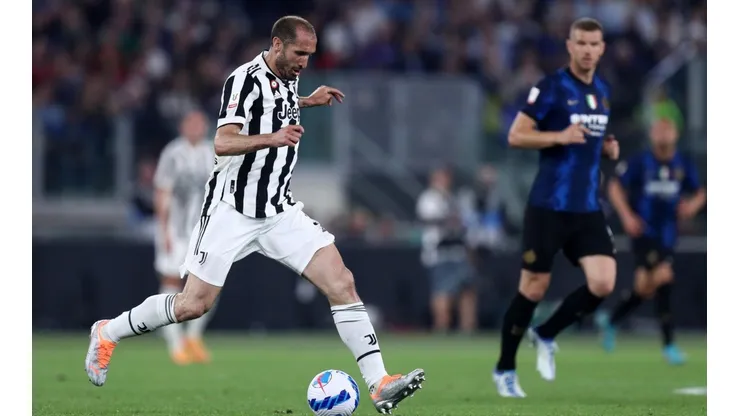 Chiellini anunció su decisión tras la final de Coppa Italia.