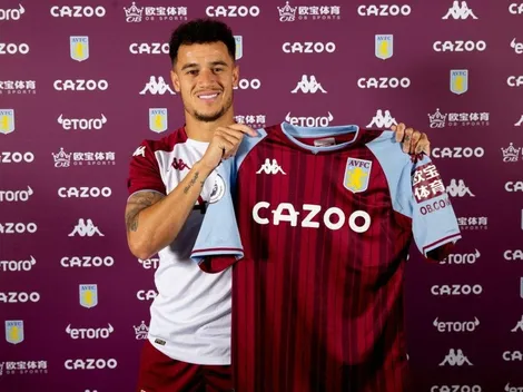 Oficial: Aston Villa le compra el pase de Coutinho al Barcelona