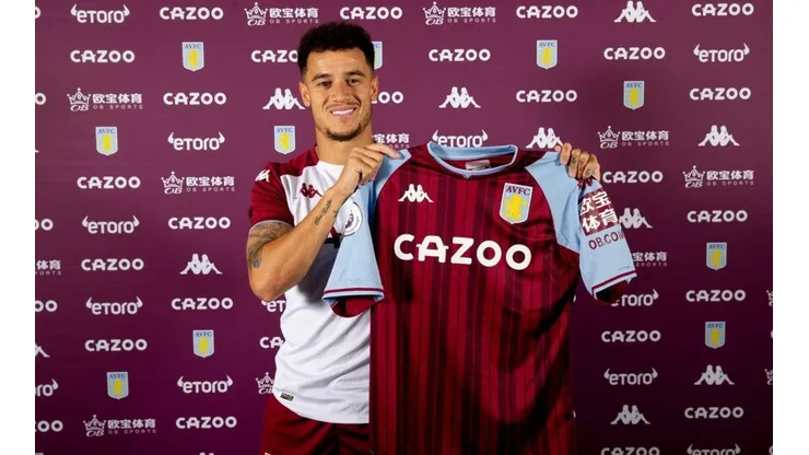 Coutinho ya estaba a préstamo en Aston Villa