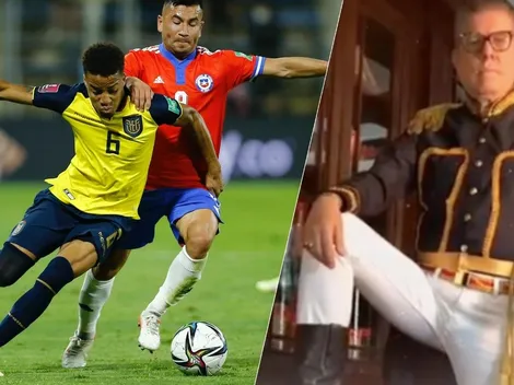 Periodista ecuatoriano que pide "incendiar el fútbol chileno" saca la voz