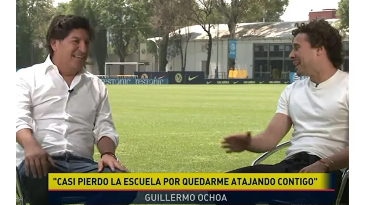 La entrevista que Iván Zamorano le hizo a Memo Ochoa