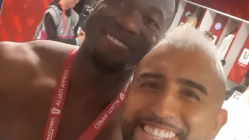 Vidal se mandó flor de mensaje