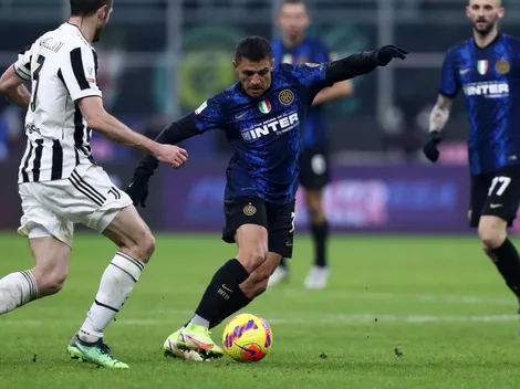 El palo de Alexis Sánchez a Simone Inzaghi tras la final