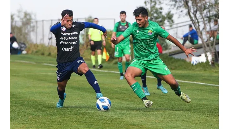 Amistoso entre la Roja sub 20 y Audax Italiano.