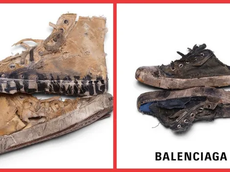 Balenciaga desata la polémica al vender "zapatillas destruidas"