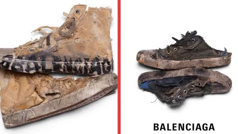 Algunos de los nuevos modelos de zapatillas de Balenciaga.
