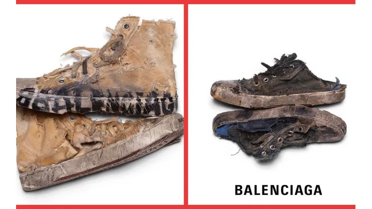 Algunos de los nuevos modelos de zapatillas de Balenciaga.