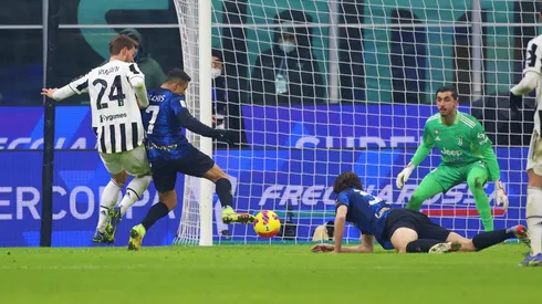 Alexis Sánchez marcó el gol que le dio a Inter el triunfo sobre Juventus en la final de la Supercoppa italiana