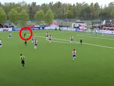 ¡Recontra-golazo! Niklas Castro al ángulo desde fuera del área