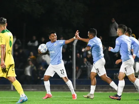 Marcelo Allende marca un tremendo golazo en Uruguay luego de una larga carrera de 70 metros