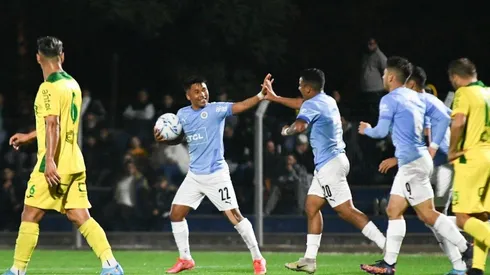 Marcelo Allende consiguió su segundo gol en la temporada.