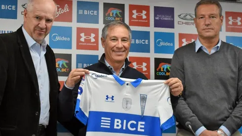 El técnico argentino tuvo su primera conferencia de prensa en su segundo periodo en la UC.