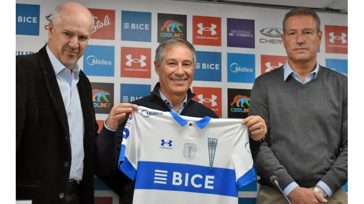 El técnico argentino tuvo su primera conferencia de prensa en su segundo periodo en la UC.