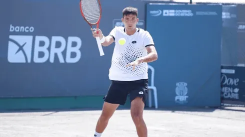 Tomás Barrios no pudo ganar en Brasil