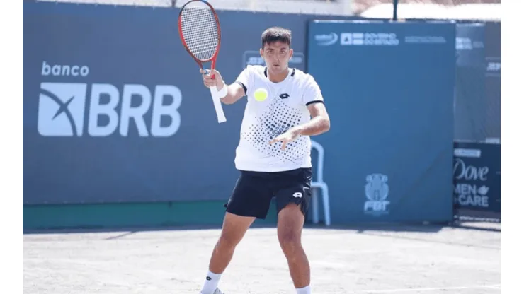 Tomás Barrios no pudo ganar en Brasil