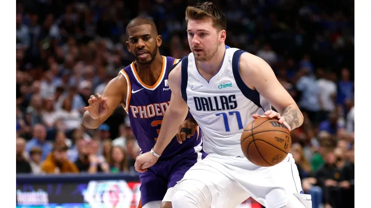 Los 26 puntos de Doncic en el Juego 3 fueron claves para que los Mavericks sumaran su primer triunfo en semifinales.