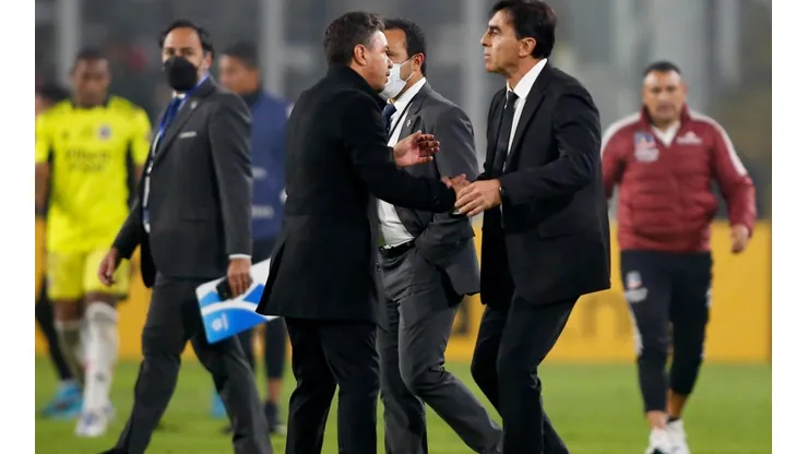 Marcelo Gallardo piensa de lleno en su duelo ante Colo Colo.