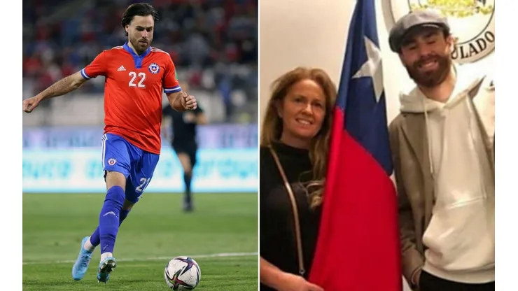 Ben Brereton Díaz mostró su alegría de seguir su lado materno.