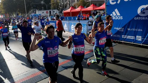 Desde 2019 que no se realizaba la Maratón de Santiago.