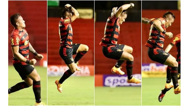 Javier Parraguez lleva ocho goles desde su llegada al fútbol brasileño con la camiseta de Sport Recife
