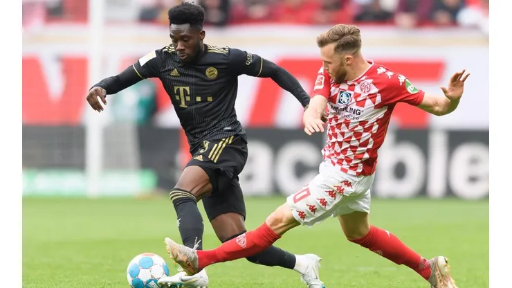El canadiense Alphonso Davies es el lateral izquierdo del Bayern Múnich