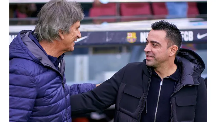 Manuel Pellegrini ya le ganó a Xavi y el Barcelona con el Betis