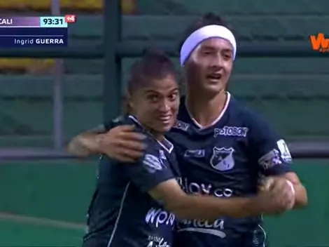 Gisela Pino se pone un guante en el pie y da un pase gol maestro