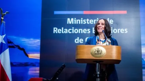 Canciller Antonia Urrejola