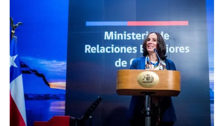 Canciller Antonia Urrejola