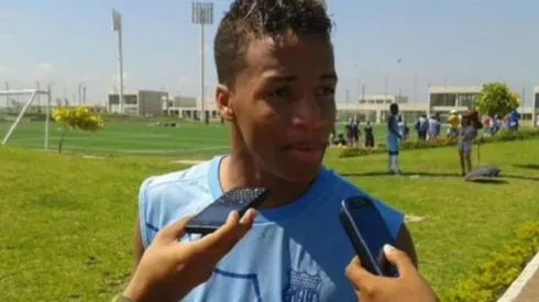 Byron Castillo cuando militaba en Emelec el 2015