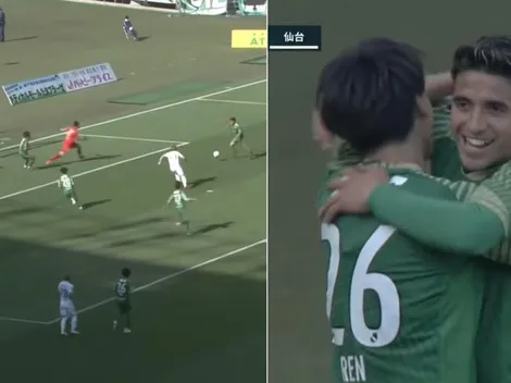 ¡Golazo! El chileno Byron Vásquez entró desde el banco y fue figura