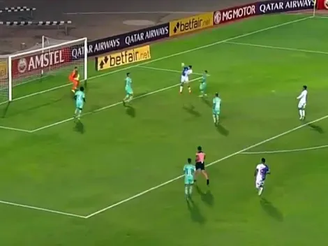 El golazo de Antofagasta contra la Liga de Quito en la Sudamericana