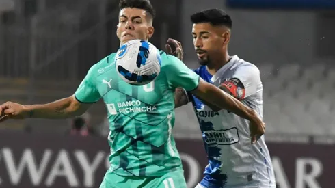 A Liga de Quito le informaron un Covid positivo en medio del encuentro frente a Antofagasta en Copa Sudamericana.